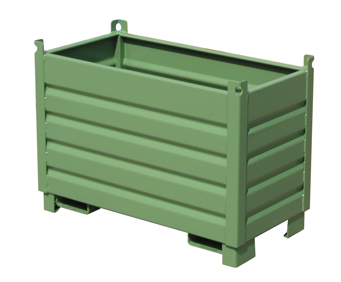 Sammelbehälter-System Typ SBS RAL 6011 Resedagrün